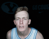 Byu Basketball Sport GIF by BYU Cougars
