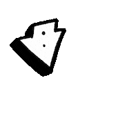 Arrow Tap Here Sticker