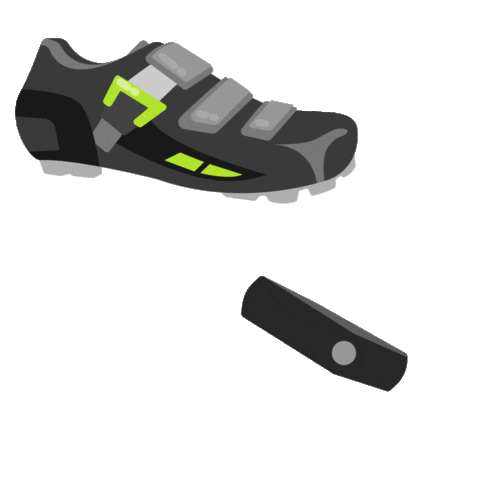 bike shoe Sticker