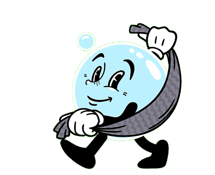 goshijp giphyupload dancing walking bubbles Sticker