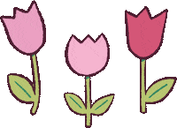 Pink Flower Sticker