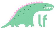 Dinosaur Dino Sticker by logoform