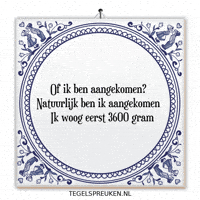 Baby Humor GIF by Tegelspreuken.nl