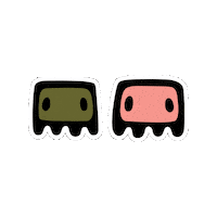 Happy Lets Go Sticker