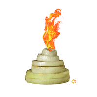Fire Love Sticker by Bonsaisushive