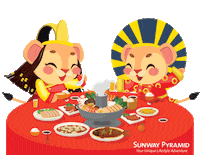 Chinese New Year Sticker by Sunway Pyramid