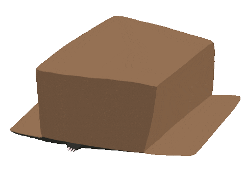 Moving Black Cat Sticker