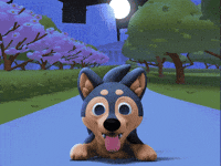 Good Night Dog GIF by Bloom City Match