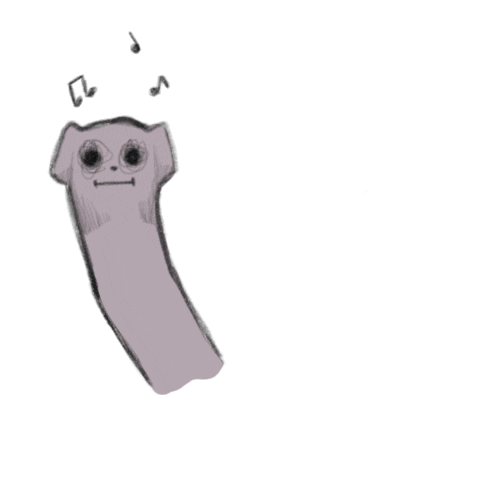 Accelia giphyupload dog illustration reginaldthedog Sticker