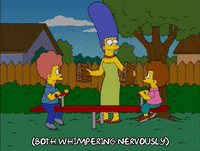 marge simpson todd flanders GIF