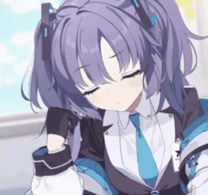 fragmentxvi giphygifmaker giphygifmakermobile blue archive hayase yuuka GIF