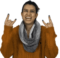 Rock On Wow Sticker by A Chave Estudio de Música