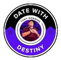 Date With Destiny Sticker by Tony Robbins