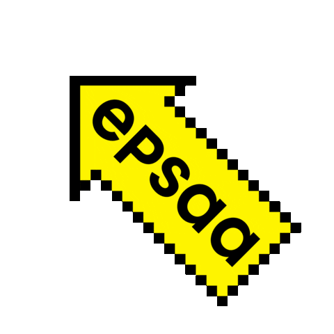 Art School Arrow Sticker