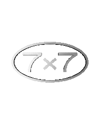 7x7 Sticker by Rhizome