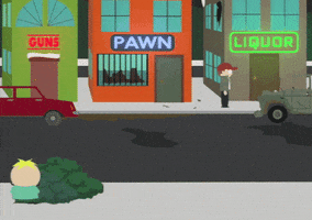 butters stotch street GIF by South Park 