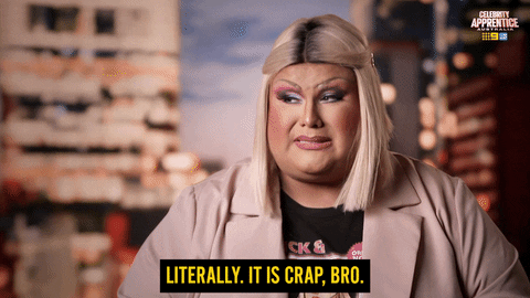 Drag React GIF by Celebrity Apprentice Australia