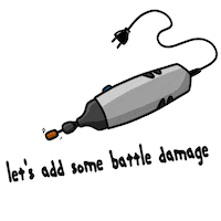 zombietoast cosplay tool cosplayer crafting Sticker