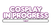Cosplitaly work cosplay wip progress Sticker