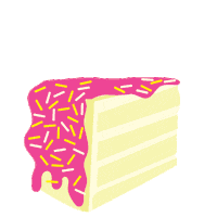 BlueMtnResort party birthday blue winter Sticker