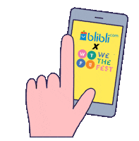 Happy Party Sticker by Blibli.com