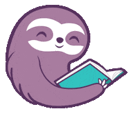 BookSloth logo brand book books Sticker
