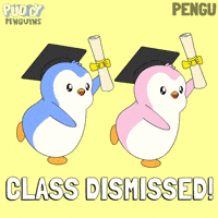 Graduating Graduation Day GIF by Pudgy Penguins
