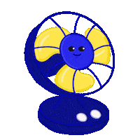 Melting Heat Wave Sticker