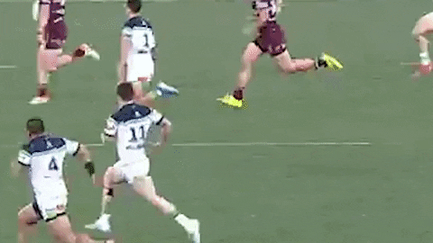 Rugby League Raiders GIF by NRL