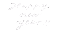 あけましておめでとう Happy New Year Sticker