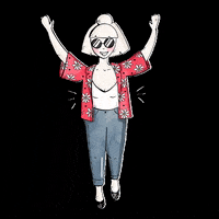 voteforpralka love happy girl fashion GIF