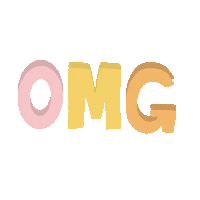 Pink Omg Sticker