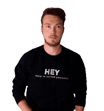heytommey hey thinking social media hmm Sticker