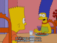 sad bart simpson GIF