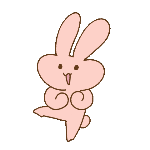 YuiFujino giphyupload うさぎ yuiton ゆいとん Sticker