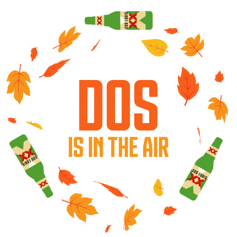 Autumn Dosequis Sticker by Dos Equis Gifs to the World