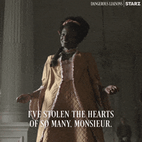 Starz Hearts GIF by Dangerous Liaisons