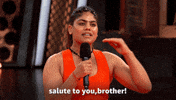 Shikhar Dhawan Salute GIF by Amazon MX Player