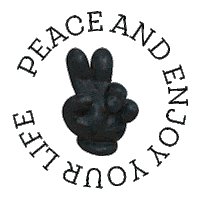 Peace Love Sticker