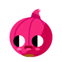 Happy Pink Sticker