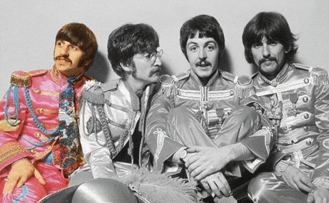 the beatles friends GIF