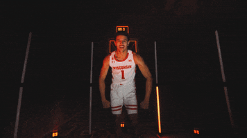 College Basketball Johnny GIF by Wisconsin Badgers