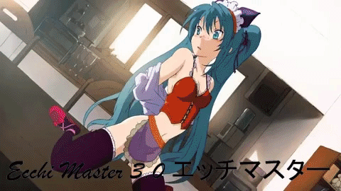 hatsune miku bikini GIF