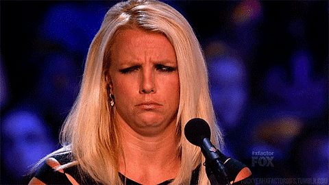 britney spears eye roll GIF