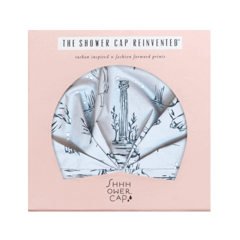 Shhh Sticker by SHHHOWERCAP