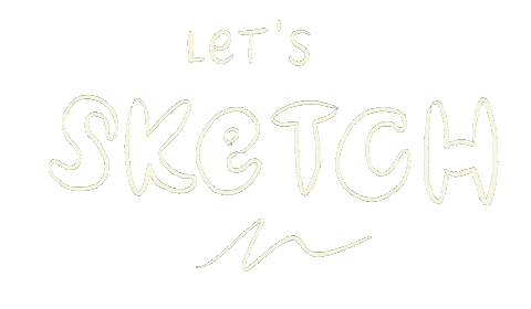 Lettering Sketch Sticker