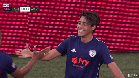 Soccer Hug GIF by USL