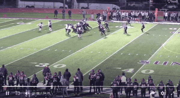 nickroush giphyupload football calebredd GIF