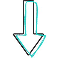Look Arrow Sticker by La Trividad