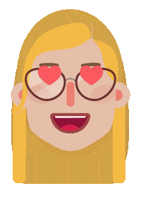 Melo Jacqueline Sticker by yogomotion